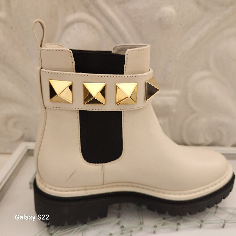 Michael Kors Womens Stark Leather Chelsea Ankle Boots. NWT. Size 5 - Picture 4 of 13